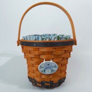 1999 Longaberger Daisy Basket